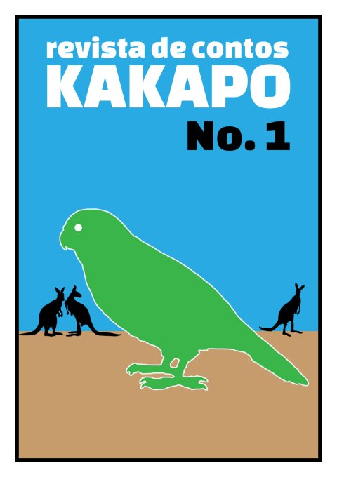 Capa da ediçã 1 da revista Kakapo